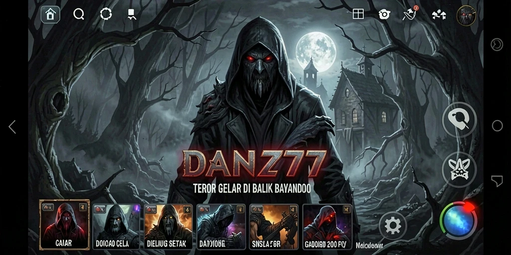 Screenshot dari gameplay menegangkan di DAN777.
