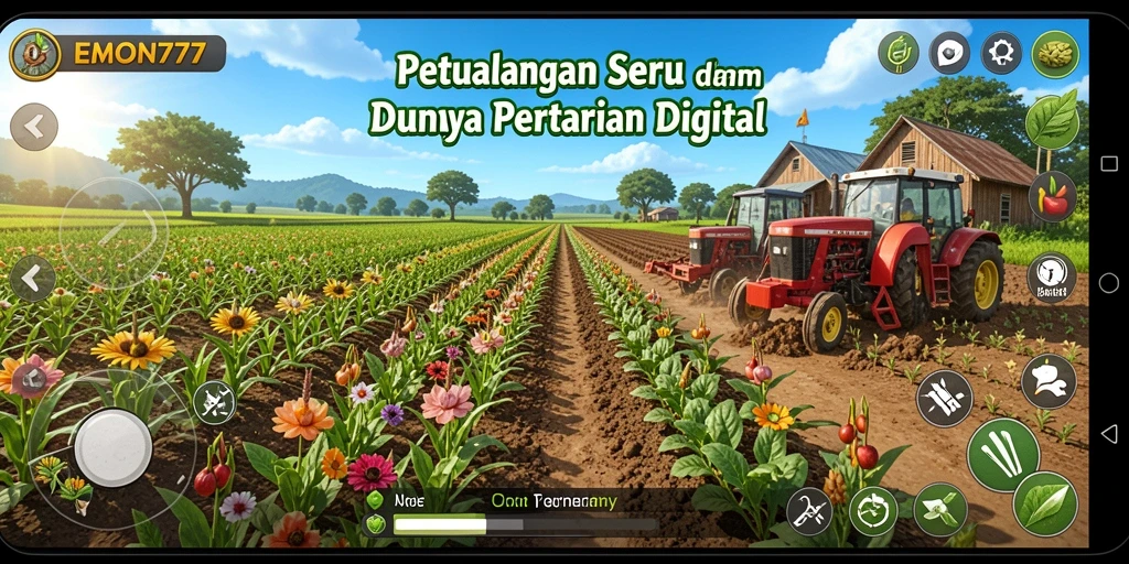 Gameplay seru dalam mengelola pertanian dan merawat hewan.
