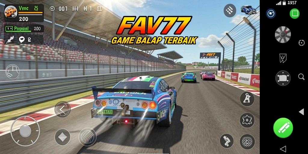Gameplay seru di FAV77 dengan trek menantang dan kendaraan keren.