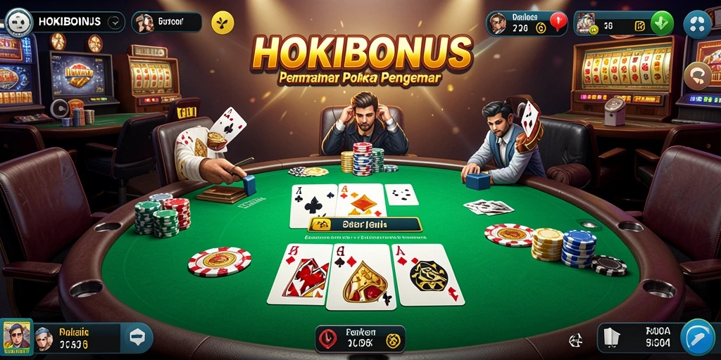 Tampilan gameplay HOKIBONUS yang mendebarkan dan interaktif.