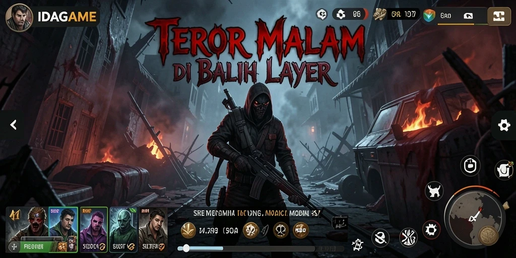 Gameplay menakutkan IDAGAME dengan suasana mencekam dan grafis memukau.