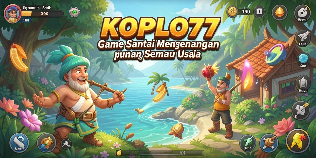 Tampilan gameplay KOPLO77 yang seru dan menarik.