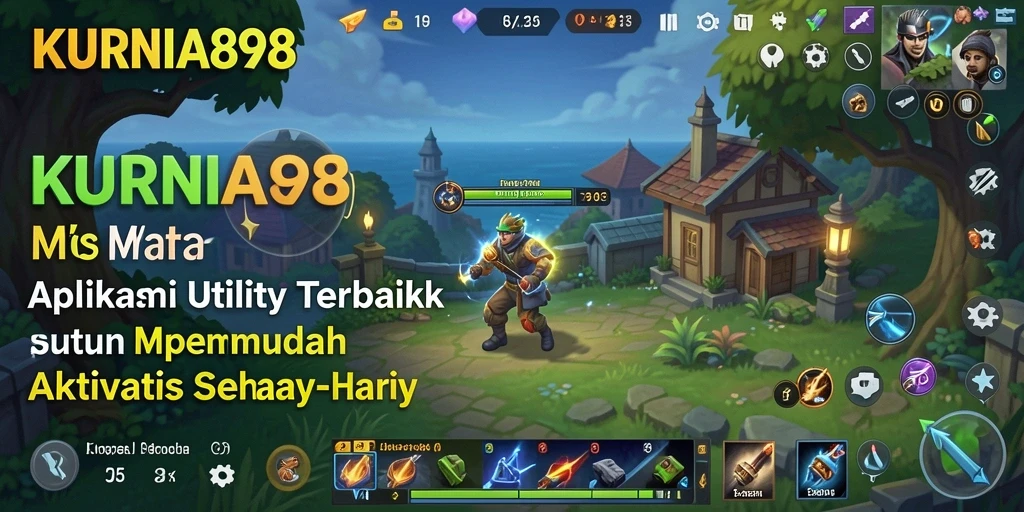 Tampilan antarmuka KURNIA898 yang modern dan intuitif.