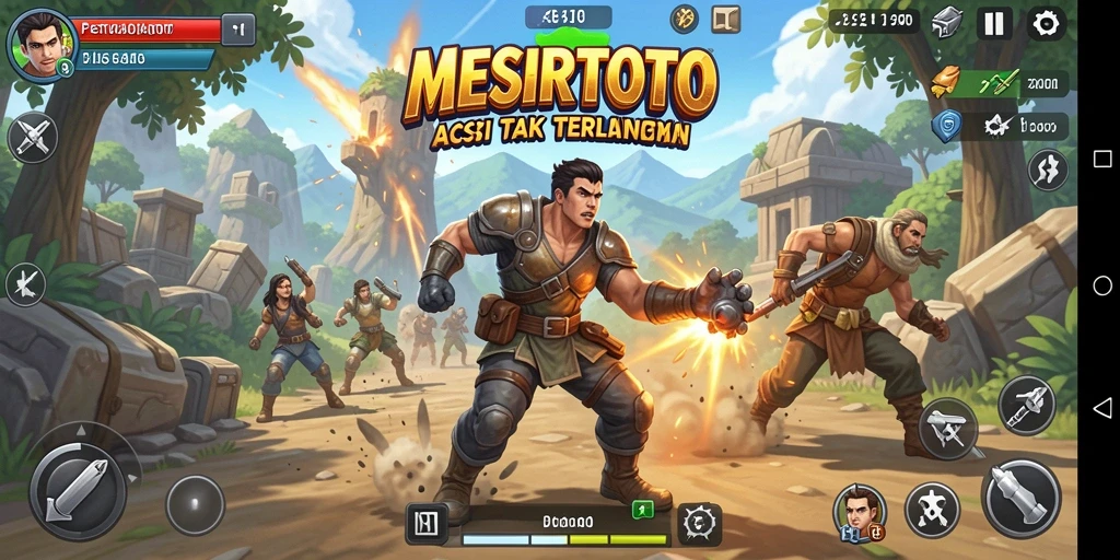 Tampilan gameplay MESIRTOTO yang seru dan menantang.