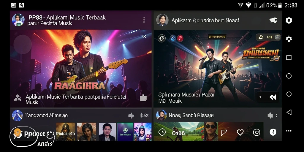 Tampilan gameplay PP88 yang mengasyikkan dengan musik interaktif.