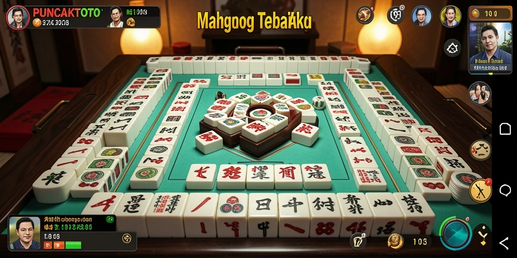 Tampilan layar permainan PUNCAKTOTO yang menarik dan interaktif.