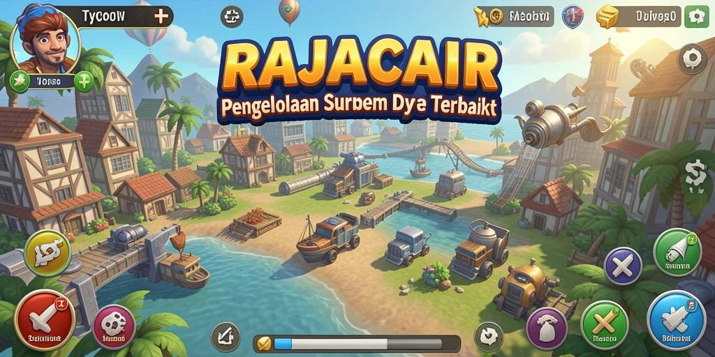 Tampilan menarik dari gameplay RAJACAIR yang menantang.