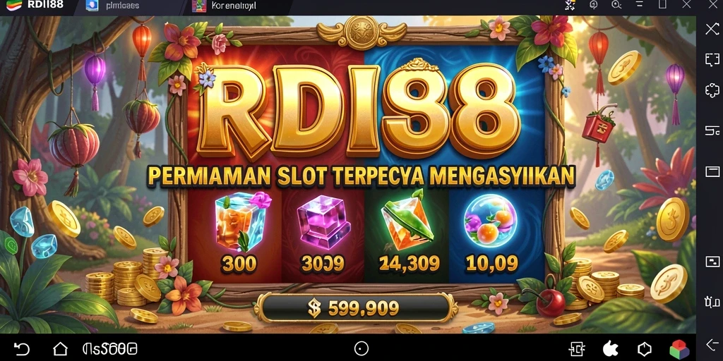 Screenshot utama RDI88 menampilkan gameplay Slot yang menarik dan seru.