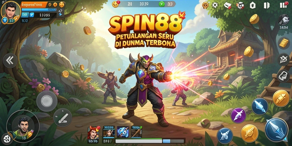 Gameplay menarik dalam dunia terbuka di SPIN88.