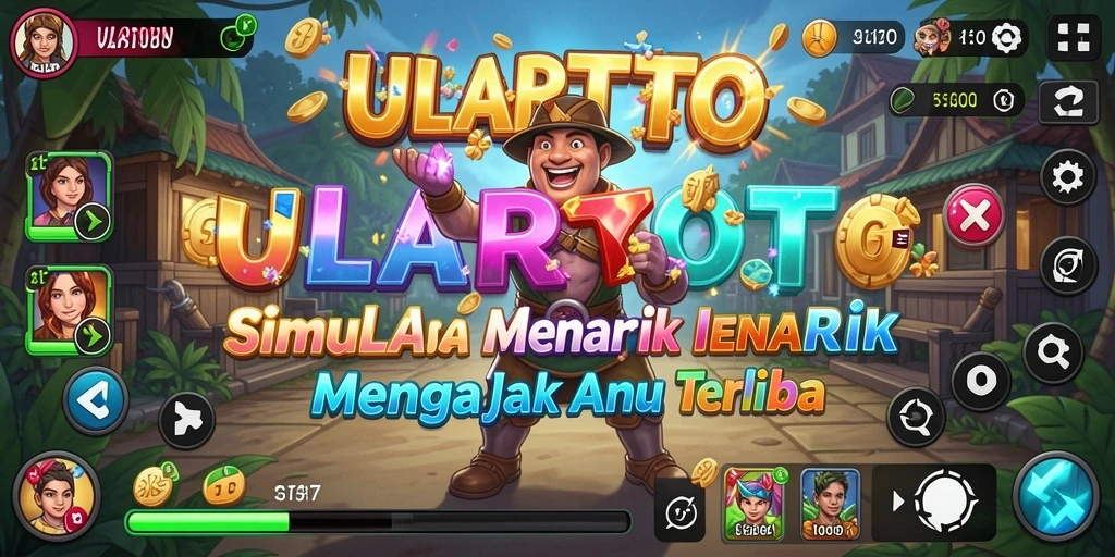 Tampilan gameplay menarik dari ULARTOTO yang mendalam dan interaktif.
