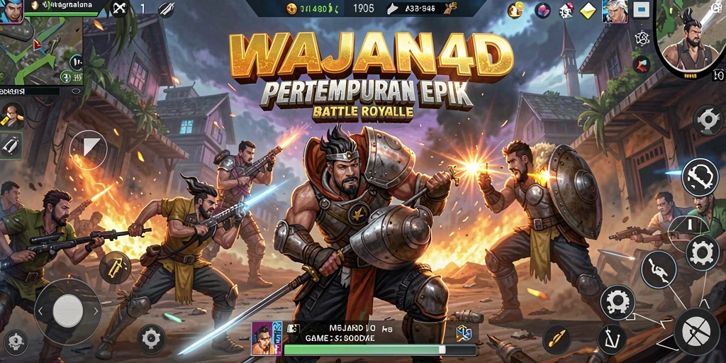 Tampilan aksi seru dan strategi dalam WAJAN4D.